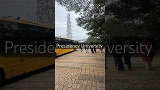 Presidency University Bangalore  college life  college presidencyuniversity shortsfeed [upl. by Leuamme666]