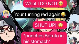 Boruto Sleepover Part 9🤣😂😴  Naruto Groupchat [upl. by Yenahpets419]