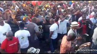 30092018 meeting Maurice Kamto la foule chante ensemble donnons nous la main [upl. by Mae]