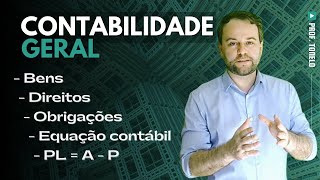 📚 Bens Direitos e Obrigações  Patrimônio Líquido e equação contábil [upl. by Anauj]