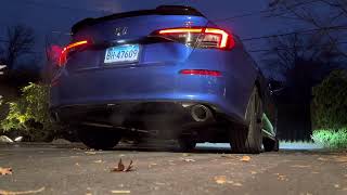 22 Civic Si w Magnaflow Neo Series Catback exhaust system IdleRev [upl. by Letnuahs203]