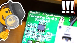 What’s INSIDE the New Mexican Acoustasonic Telecaster  2021 Fender Player Acoustasonic Review [upl. by Ahsimit]