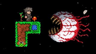 Can You Beat Terraria Skyblock [upl. by Eceined]