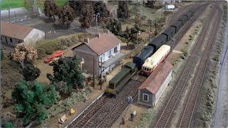 Bourse et Exposition ferroviaire SaintJeanleCentenier  Ardèche  France [upl. by Errol]