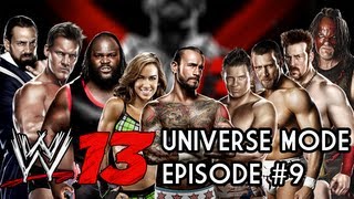 WWE 13 Universe Mode 9 Rising to the top [upl. by Topliffe]