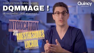 DQMMAGE   Toxicité des anesthésiques locaux  Dr Zanoun [upl. by Leroy]