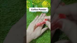 Hand Whitening in one second only  Coffee amp Lemon Scrub for glowing skin Remove Suntan shorts [upl. by Onailerua]