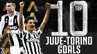 ⚽ Top 10 Juventus Goals v Torino  Ft Ian Rush Andrea Pirlo and Cristiano Ronaldo  Juventus [upl. by Ayouqes78]