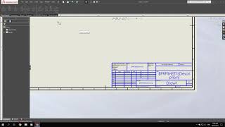 Solidworks tutorial editing drawings title block [upl. by Reeva]