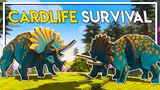 Cardlife  Survival Game w Unlimited Creativity Cardlife Gameplay Part 1 [upl. by Norbel]