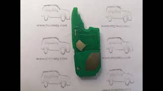 MK330008 Fiat Flip Key With PCF7946 Chip f [upl. by Catt]