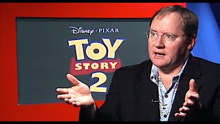 Rewind DisneyPixars John Lasseter on quotToy Story 2quot hidden secrets foreign changes amp more 1999 [upl. by Llerot]