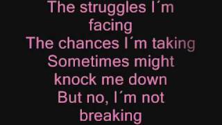 Miley Cyrus  The Climb  LyricsSongtext [upl. by Macguiness]