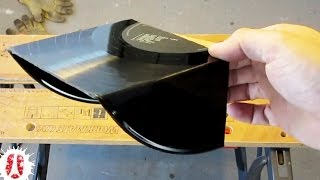 HOW TO Cut Bend And Shape Hard Plastics vinyl PVC acrylic plexiglas etc [upl. by Barnum]