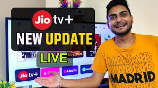 LIVE  JIO TV   Update with New Features [upl. by Alletneuq186]