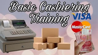 BASIC CASHIERING TRAINING Part 2 cashier training buhaykahera [upl. by Durand]