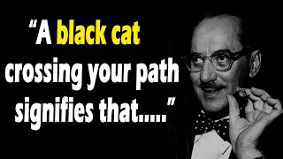 Groucho marx best one liners funny quotes about life lessons [upl. by Roxane]