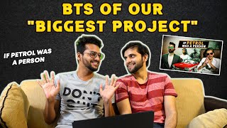 quotOUR BIGGEST PROJECTquot  BTS of If Petrol was a Person  Vlog 23 [upl. by Claudina]