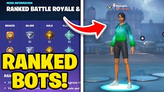 How To Get BOT LOBBIES in Fortnite Ranked 2024 [upl. by Recneps]