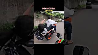 💥DIDI BACH GAI 😂😁 crash funny shorts viral motovlog zx10 [upl. by Unam]