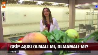 Grip aşısı olmalı mı olmamalı mı  atv Ana Haber [upl. by Anaeirb]