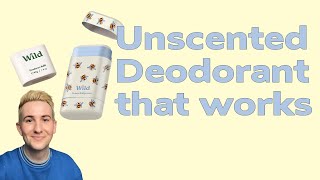 Wild deodorant unscented refill  what’s it like unscented naturaldeodorant [upl. by Forster812]