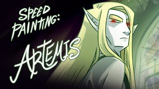 Artemis Speed Painting [upl. by Celin38]