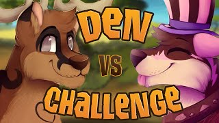 FIVE MINUTE ANIMAL JAM DEN CHALLENGE FT WISTERIAMOON – Store Bought Items ONLY [upl. by Attezi309]