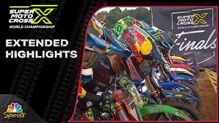 SuperMotocross Playoffs 2024 EXTENDED HIGHLIGHTS Round 1 Charlotte  9723  Motorsports on NBC [upl. by Otrebron]