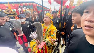 Suasana kota singkawang menjelang cap go meh H2 penuh atraksi tatung [upl. by Eemla]