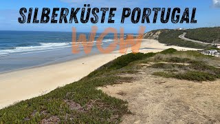 Endlose Strände Silberküste Portugal Silvercoast Perfekter Ort für Deinen Urlaub [upl. by Aztiley]