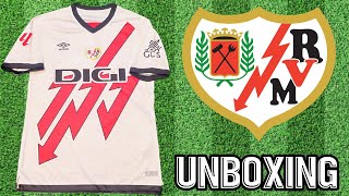 🇪🇸⚽ UNBOXING CAMISETA BARATA FÚTBOL  RAYO VALLECANO  PLAYER VERISON  PRIMERA EQUIPACIÓN 2025 ⚽🇪🇸 [upl. by Leviralc]