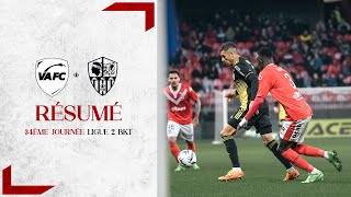 Valenciennes FC  AC Ajaccio 10 Résumé  VAFCACA  20232024 [upl. by Behre]