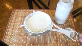 How to make Kefir Cream Cheese [upl. by Siraval601]