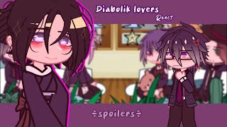 Diabolik lovers react to Yui as Tamayo Diabolik Lovers x Demon Slayer SPOILERS [upl. by Heiskell]