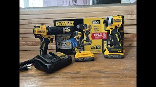 Dewalt Powerstack Unboxing  New Powerstack Battery  DCF850 amp DCD709 Home Depot [upl. by Pitchford]