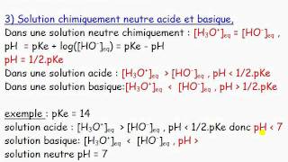 cours TS  chimie  résumé ch5 constante dacidité [upl. by Gunas721]