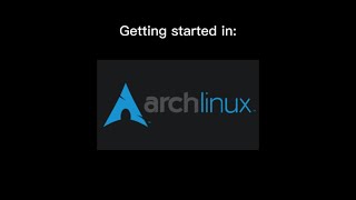 Getting started in Arch Linux  Desktop Enviroment and Browser [upl. by Annauqahs]