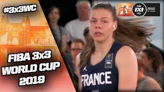 Andorra v France  Women’s Full Game  FIBA 3x3 World Cup 2019 [upl. by Hayley140]