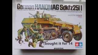 Tamiya 135 SdKfz 2511 Building Review [upl. by Anilas244]