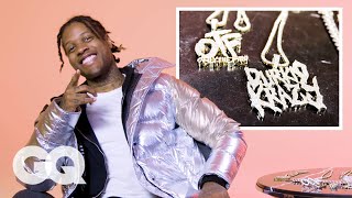 Lil Durk Shows Off His Insane Jewelry Collection  GQ [upl. by Georgeanna]