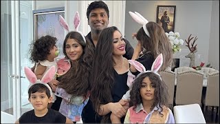 😱How to Wash 5 Kids’ Hair  The Selva Family [upl. by Kamat773]