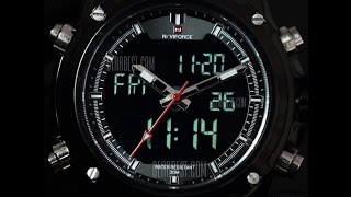 RELOJ NAVIFORCE NF9050 ANÁLOGO Y DIGITAL [upl. by Vassily]