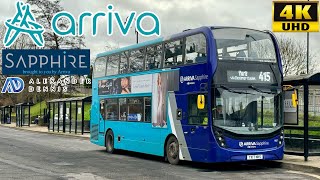 Arriva Yorkshire Sapphire 415 York to Selby via Fulford Outlet Riccall amp Barlby ADL Enviro400MMC [upl. by Maribeth]