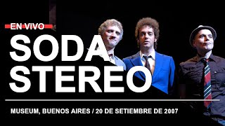 SODA STEREO en Museum 20092007  Transmisión completa [upl. by Foskett]