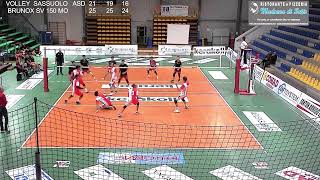 VOLLEY SASSUOLO ASD VS BRUNOX SV 150 MO 01112024 SERIE DM [upl. by Yboc202]