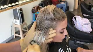 How to Get Ash Blonde hair from Orange Golden Yellow amp Brassy [upl. by Keever684]