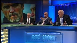 The RTÉ Panel on Martin ONeill and Roy Keane  RTÉ Soccer [upl. by Irah]