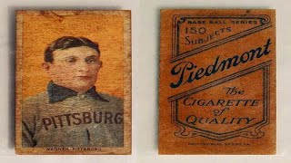 Intro CobbEdwards T206 Honus Wagner card video  httpwwwcobbedwardshwcom [upl. by Isman]