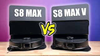 Roborock S8 MaxV Ultra vs S8 Max Ultra  REVIEW and Comparison  One of these is our new favorite [upl. by Carleton]